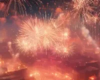 गोवा में धूमधाम से मनाया गया नए साल का जश्न, समुद्र तटों पर उमड़ी भीड़