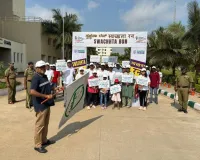 पावर ग्रिड ने 'स्वच्छता रन' का आयोजन किया