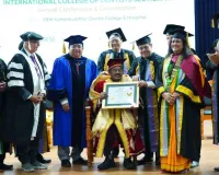 आईसीडी ने एसआरएम के चांसलर को मानद फैलोशिप से सम्मानित किया