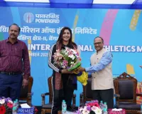 अंजू बॉबी जॉर्ज ने पावरग्रिड अंतर-क्षेत्रीय एथलेटिक्स मीट का उद्घाटन किया