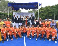 अर्जन सिंह मेमोरियल हॉकी टूर्नामेंट के 7वें संस्करण में खिलाड़ियों ने दिखाया जोश
