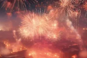 गोवा में धूमधाम से मनाया गया नए साल का जश्न, समुद्र तटों पर उमड़ी भीड़