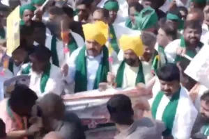 कर्नाटक: सुवर्ण विधान सौधा तक मार्च के दौरान भाजपा नेताओं, किसानों को हिरासत में लिया गया