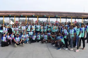 'दपरे' के बेंगलूरु मंडल ने हाफ मैराथन में बनाया कीर्तिमान