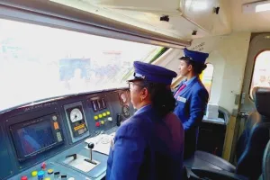 तिरुवनंतपुरम से मंगलूरु: महिला टीम ने अमृत भारत एक्सप्रेस की उद्घाटन यात्रा का नेतृत्व किया