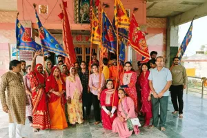 जयकारों के साथ कोलसिया से खाटूधाम के लिए रवाना हुई पदयात्रा