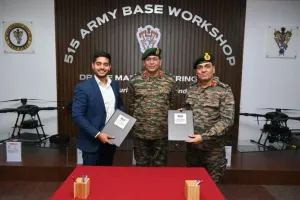 515 एबीडब्ल्यू ने ड्रोन निर्माण और इकोसिस्टम की मजबूती के लिए एमओयू पर हस्ताक्षर किए