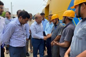 कर्नाटक: सोमनायक्कनपट्टी-बेंगलूरु सेक्शन का रियर विंडो निरीक्षण किया